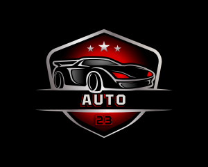 Windshield - Motorsport Car Automotive logo design