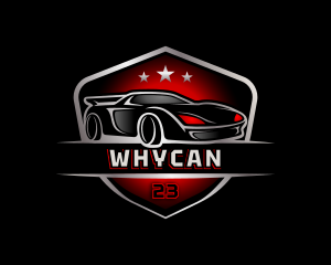 Motorsport Car Automotive logo design