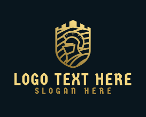 Knight - Royal Knight Shield logo design