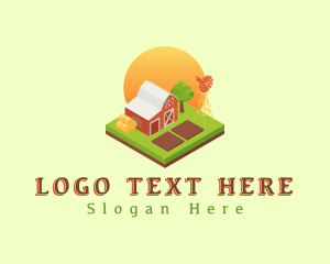 Plowing - Country Side Barn logo design