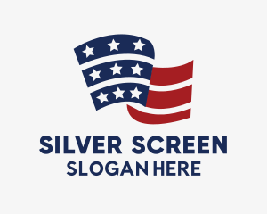 America Veteran Flag  Logo