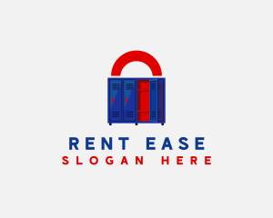 Office Storage Locker logo design