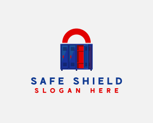 Office Storage Locker logo design