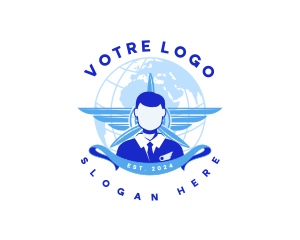 Global Flight Steward Logo