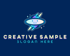 Creative Alien Orbit logo design