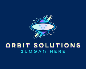 Creative Alien Orbit logo design