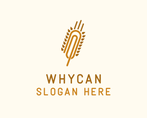 Wheat Paper Clip Logo