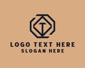 Letter T - Builder Home Depot logo design