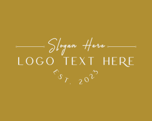 Elegant - Luxury Brand Business logo design