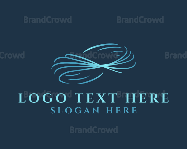 Corporate Business Wave Logo