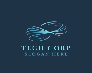 Corporation - Corporate Business Wave logo design