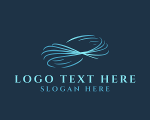 Corporate Business Wave Logo