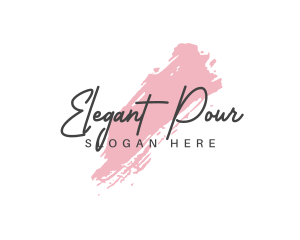 Elegant Paint Apparel  logo design