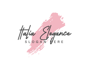 Elegant Paint Apparel  logo design