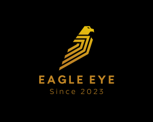 Gradient Modern Eagle logo design