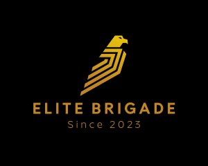 Brigade - Gradient Modern Eagle logo design