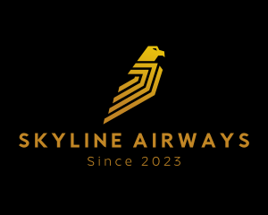 Airway - Gradient Modern Eagle logo design