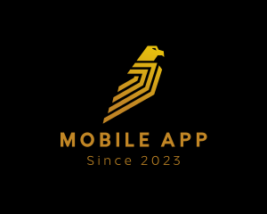 Sigil - Gradient Modern Eagle logo design