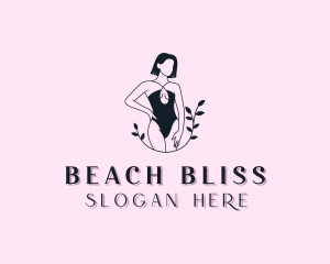 Swimsuit Bikini Boutique logo design