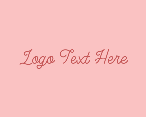 Womenswear - Classic Elegant Cursive Business logo design