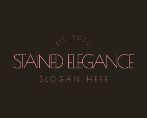 Elegant Beauty Business logo design