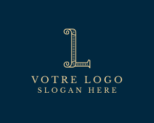 Stylish Elegant Lifestyle Letter L Logo