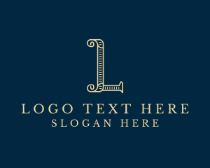 Letter L - Stylish Elegant Lifestyle Letter L logo design