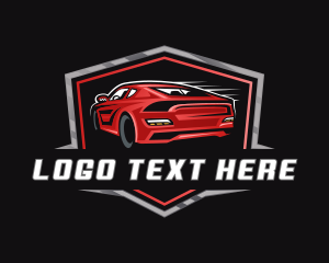 Car Racing - Car Garage Automotive logo design