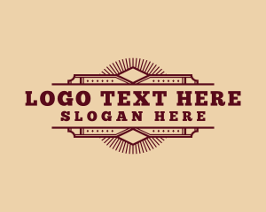 Cowboy - Premier Western Rodeo logo design