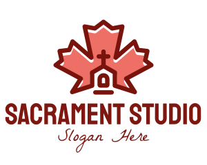 Sacrament - Canadian Religious Church logo design