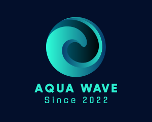 Water - Generic 3D Water Globe logo design