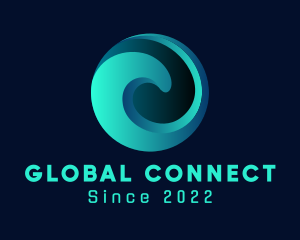 Globe - Generic 3D Water Globe logo design