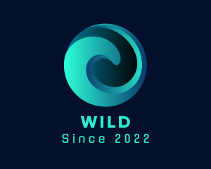 Generic 3D Water Globe  logo design