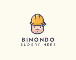 Construction Man Avatar  Logo