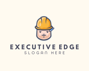 Construction Man Avatar  Logo