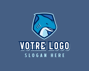 Gaming - Shark Gaming Shield logo design