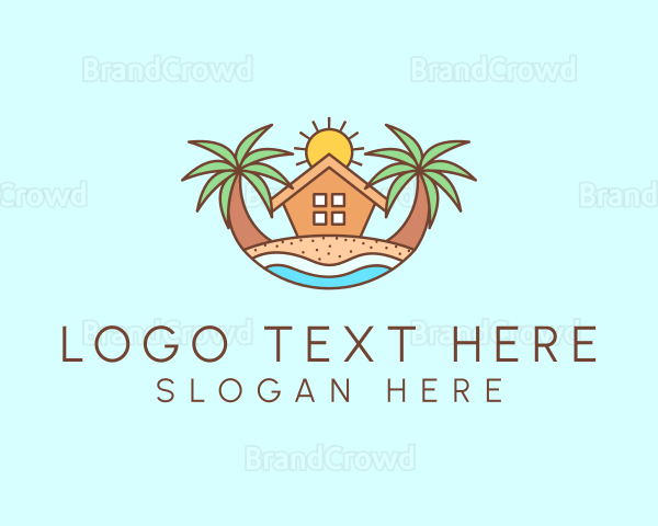 Seaside Resort Tour Logo | BrandCrowd Logo Maker