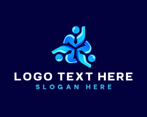 Team Building - People Employee  Leadership logo design