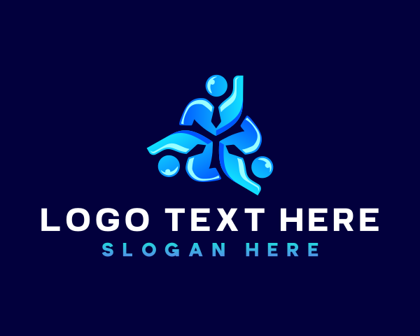 Team Building - People Employee  Leadership logo design