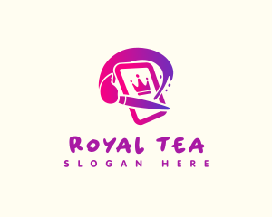 Royal Crown Artistic Artworks logo design