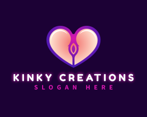 Kinky - Pornography Sexual Pleasure logo design