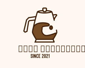 Cappuccino - Brown Coffee Pitcher logo design