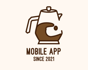 Breakfast - Brown Coffee Pitcher logo design