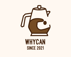 Coffee Shop - Brown Coffee Pitcher logo design