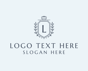 Fine - Education Institution Letter Crest logo design