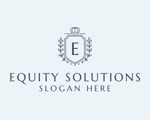 Equity - Education Institution Letter Crest logo design
