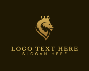 Lion Crown King Logo