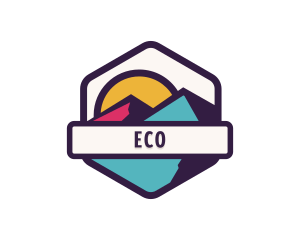 Hiking Mountain Outdoor Logo