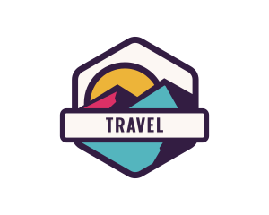 Hiking Mountain Outdoor Logo