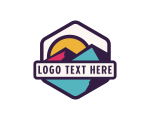 Alpine - Hiking Mountain Outdoor logo design